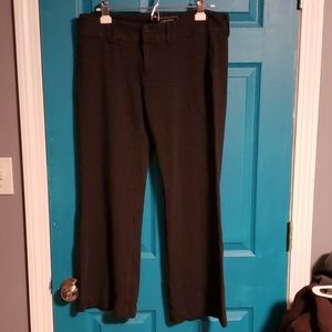 Two pairs of stretch work pants